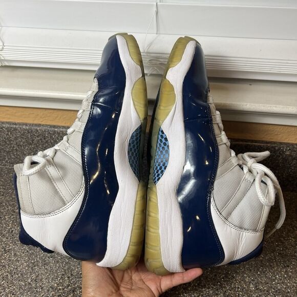 Air Jordan 11 Retro High Win Like \'82 Mens Sz 11 378037 123 Athletic Shoe NO BOX main image 4